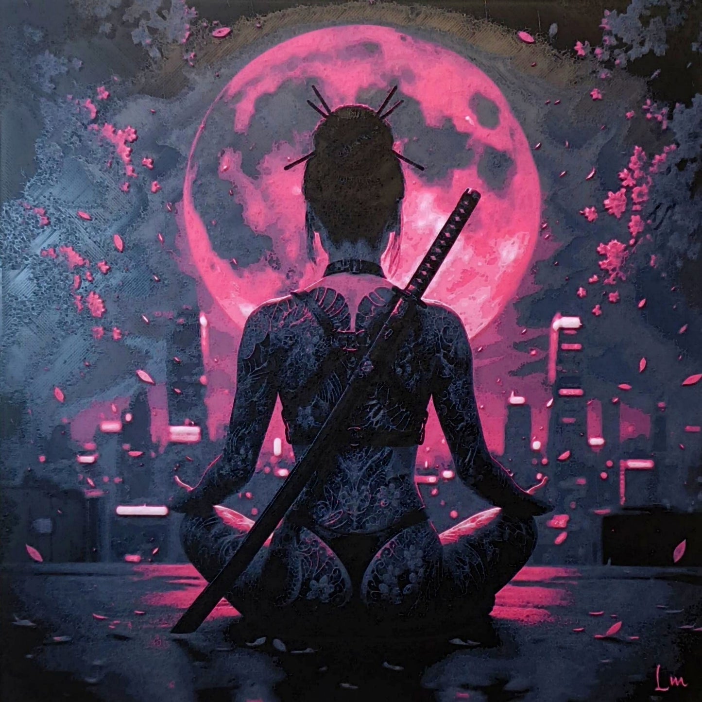 Cyber-Sakura Night