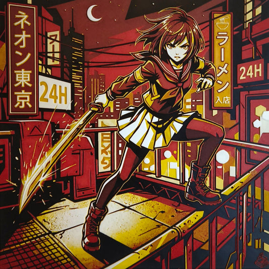 Crimson Schoolyard Hero