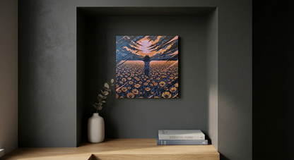 Golden Moonfield Horizon