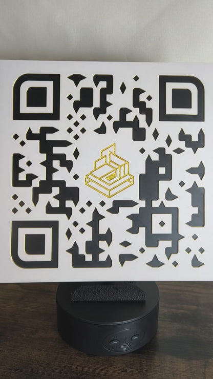 3D QR-Code Relief