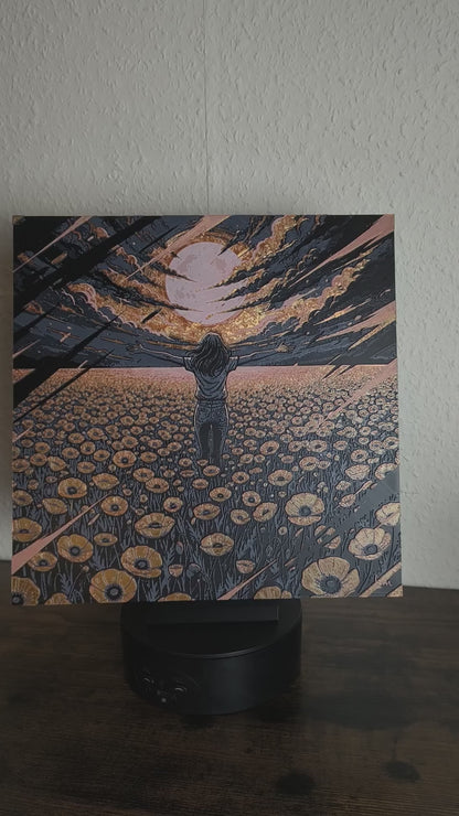 Golden Moonfield Horizon
